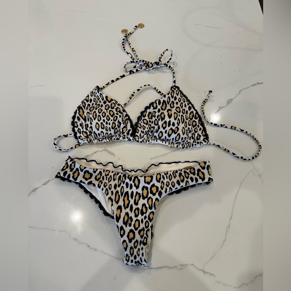 Luli Fama Cheetah Bikini